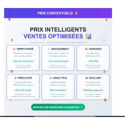  Modules Prestashop, context-driven marketing, pricing