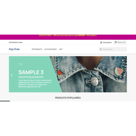 Barre de Notification PrestaShop : Promos & Infos en Temps Réel | WebPoint