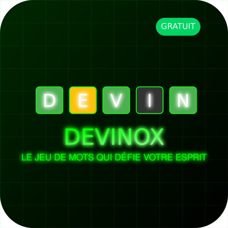 DEVINOX — Matrix Word Game