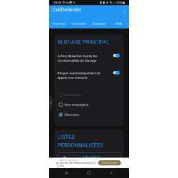 Applications Mobiles, contacts uniquement, protection vie