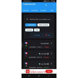  Applications Mobiles, contacts uniquement, protection vie