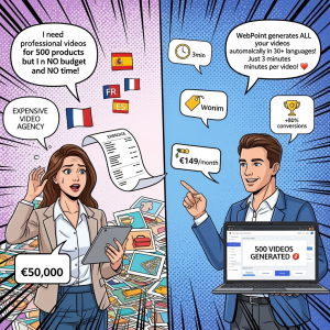 WebPoint Video Product Pro - Générateur de Vidéos Produits PRESTASHOP