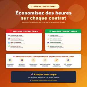 Générateur de contrats de travail en ligne (CDI, CDD, Freelance, Prestation, Cesu, Pajemploi)
