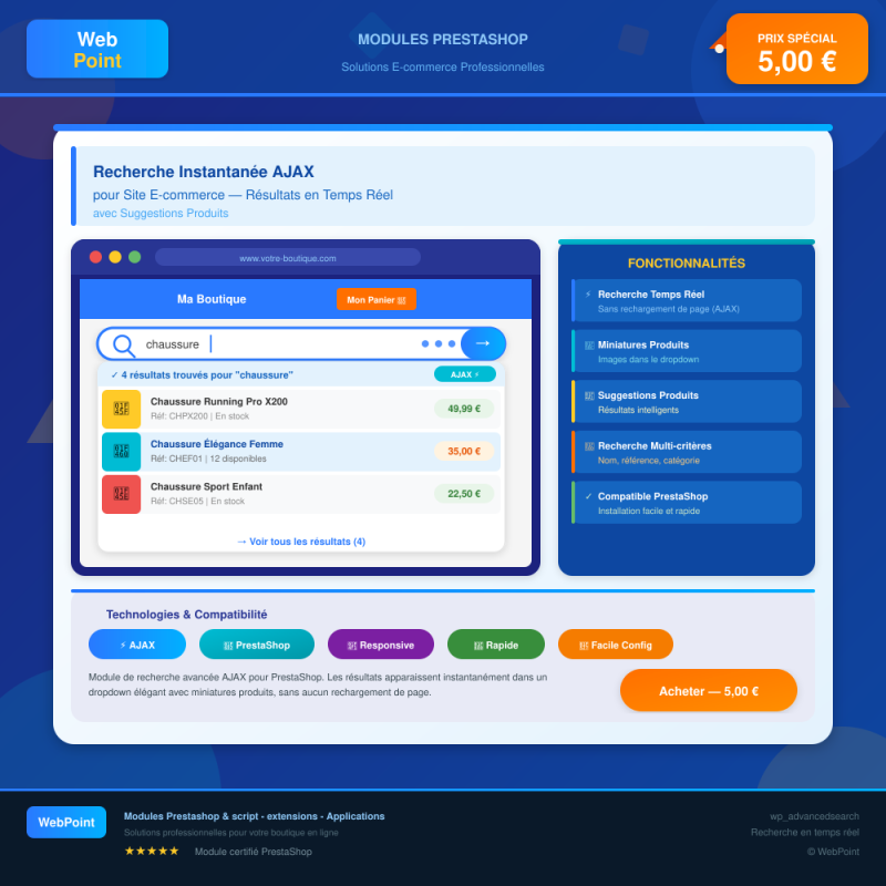 Advancedsearch — PrestaShop Module