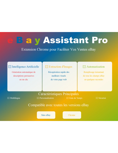  Extensions Chrome, ebay, assistant, image, product, images
