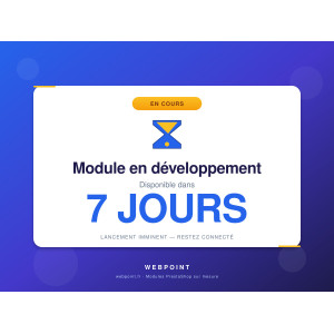 Modul în dezvoltare — disponibil în 7 zile