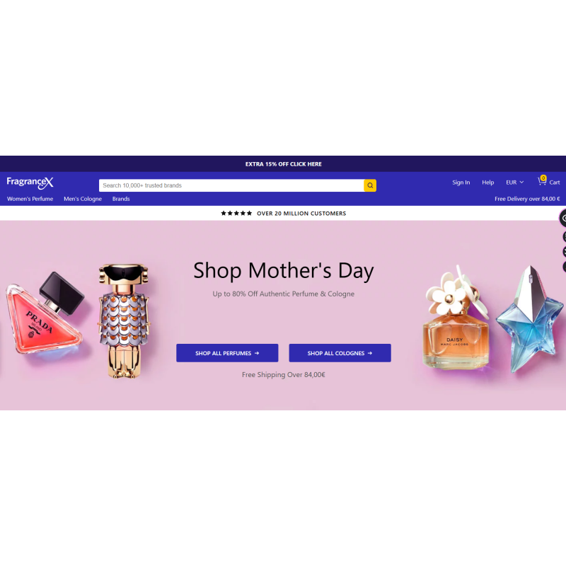 Module FragranceX Dropshipping Parfumerie pour PrestaShop — Catalogue 13 000 Parfums Authentiques de Marques Internationales