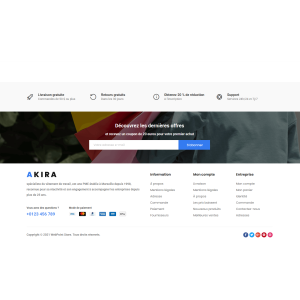 sito e-commerce, abbigliamento, promozioni, design moderno