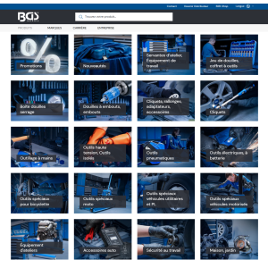 Loja PrestaShop chave na mão BGS Technic - ferramentas automóvel pro 9500 ref 16 idiomas