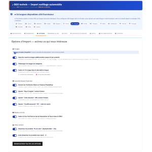 Tienda PrestaShop BGS Technic llave en mano - herramientas automoción 9500 ref 16 idiomas