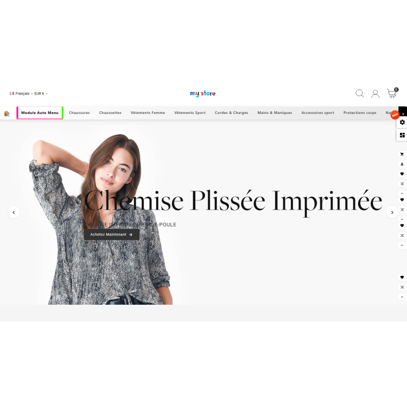 Camisa plisada, impresa, ligera, moda femenina