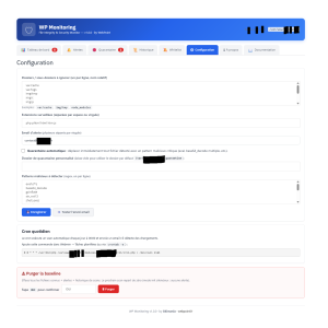 Benutzeroberfläche, Einstellungen, Sicherheit, Überwachung, IT