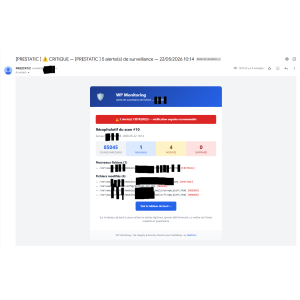 alertas de monitoreo, informe, seguridad, servidor