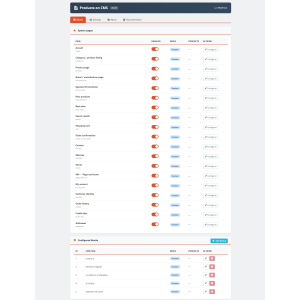 user interface, management system, table, product