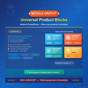 Universal Product Blocks pentru PrestaShop — WebPoint