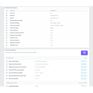 Audit seo prestashop — Module SEO avec Réparation IA Intégrée