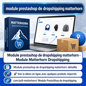 prestashop dropshipping-modul matterhorn - visuel principal du produit - avec texte integre - Modules PrestaShop de Dropshipping