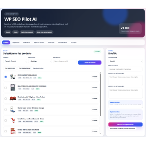 interfaccia utente, ottimizzazioni SEO, PrestaShop, strumento, colori vari