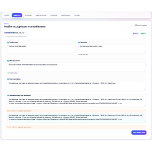 interfaccia utente, applicazione di vernice, strumenti pratici, colore chiaro