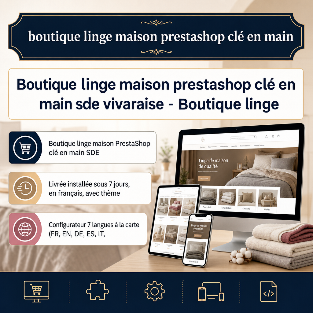 Lancer sa boutique en linge maison sans prise de tête : mon expérience clé en main